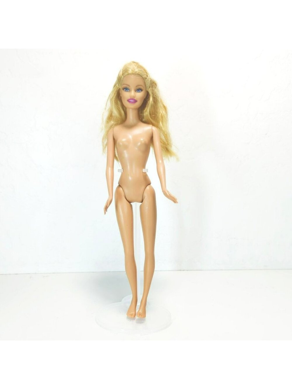 Barbie Beach Cali Doll With Flat Feet Blonde Hair Nude Early 2000s